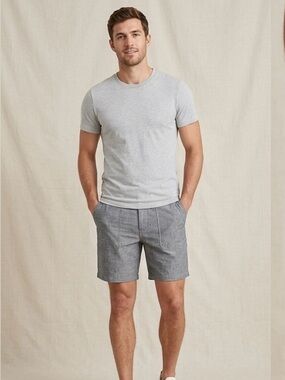 NWT Allbirds TreeBD Short Everyday Chambray Nyx Gray Size Large
